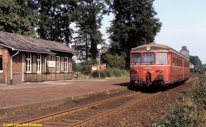 Bahnhof Hauenhorst Sept 84